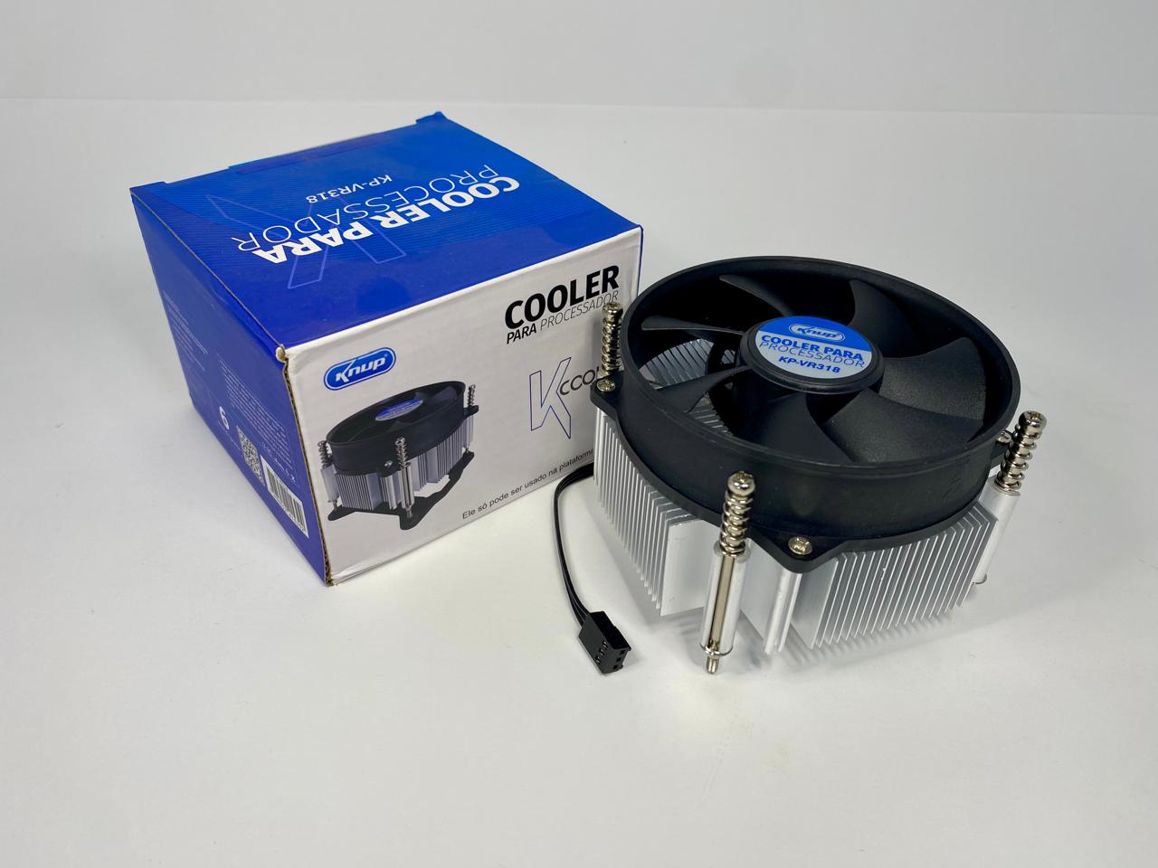 Cooler Para Processador Intel Silencioso Knup - Kp-vr318